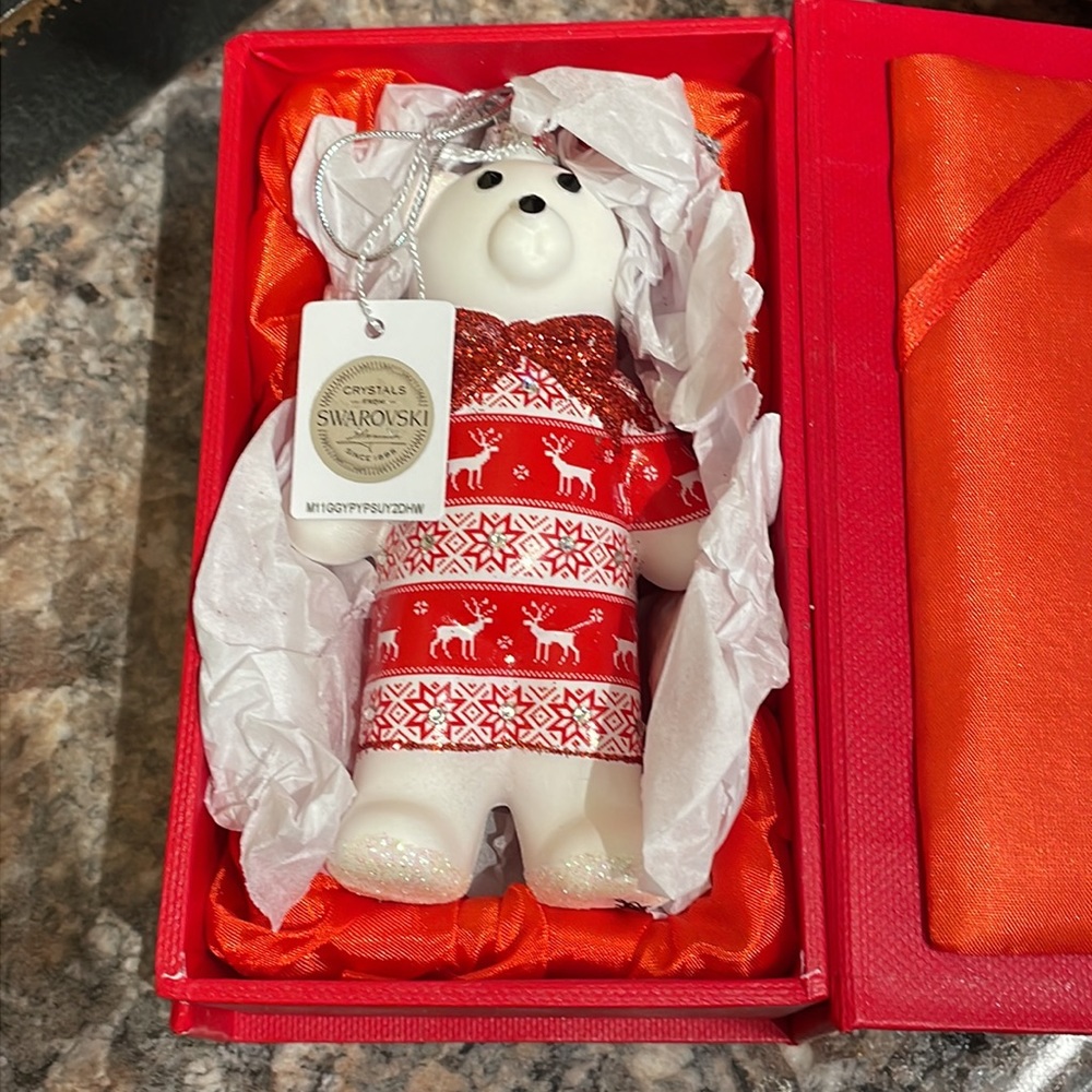 Jeffrey Banks bear ornament